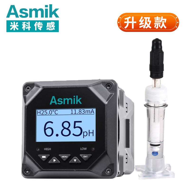 安信9MIK-pH6.0高精度工业在线pH/orp控制器