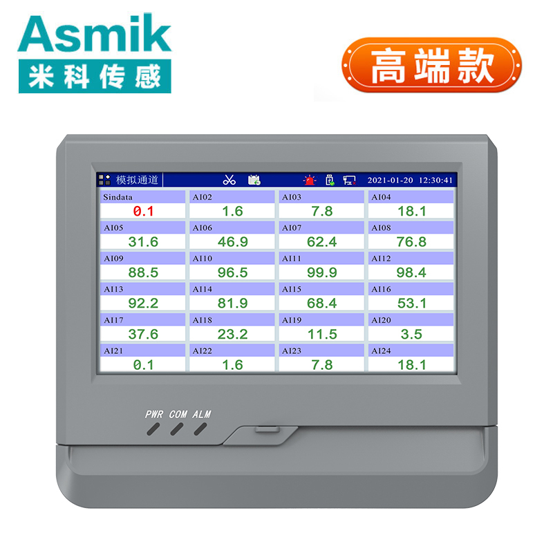 安信9MIK-R8000A无纸记录仪