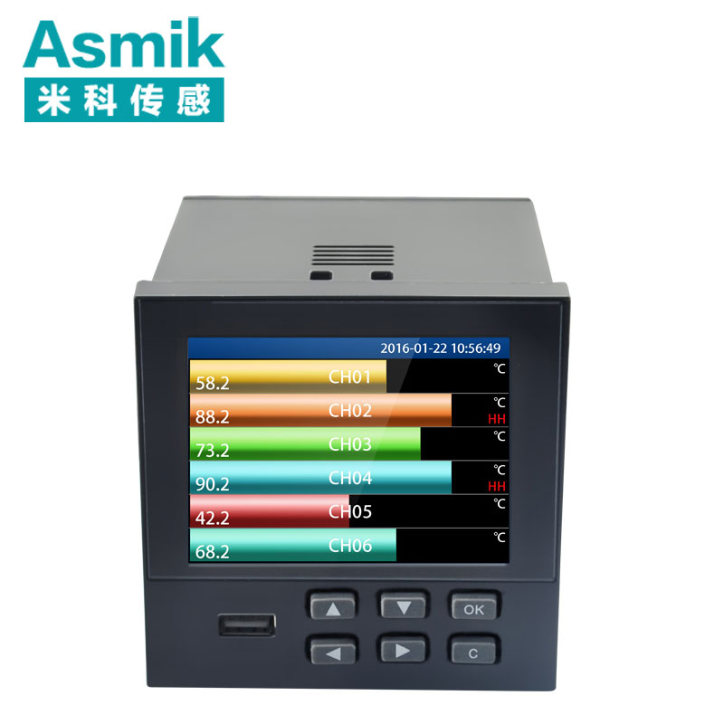 安信9MIK-R9600彩屏无纸记录仪
